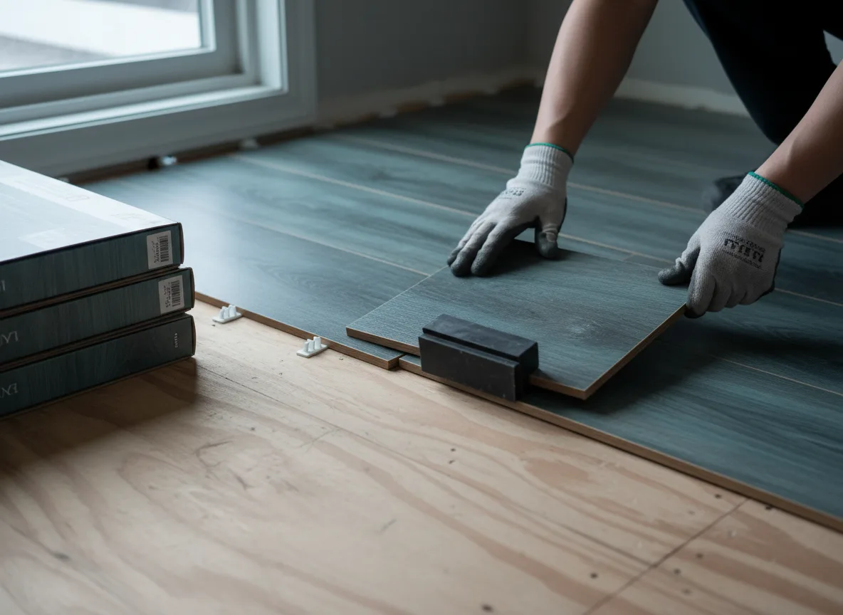 Luxury Vinyl Plank Installation company in Rock, KS